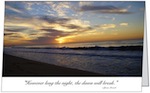 Sunrise Sympathy Card