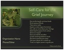 Green Leaves Sympathy Magnet