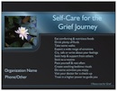 Water Lily Sympathy Magnet
